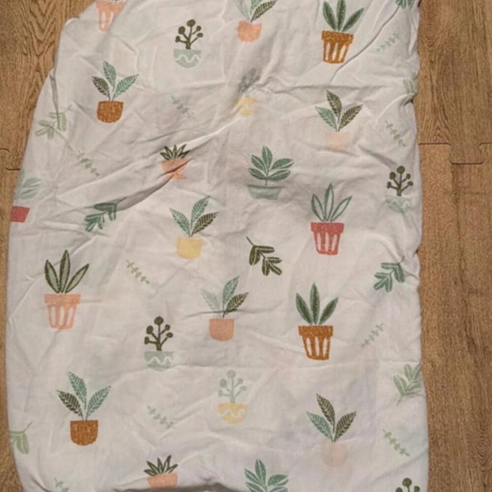 Succulent crib sheet